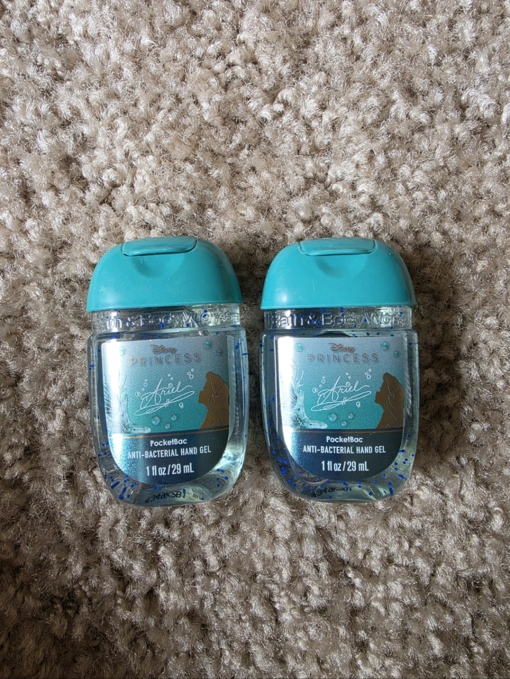 BBW X Disney Princess Ariel Pocketbac Hand Gel (2 Count) Bath & Body Works